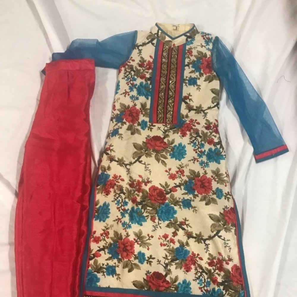 Child Indian dress & Trouser pant set